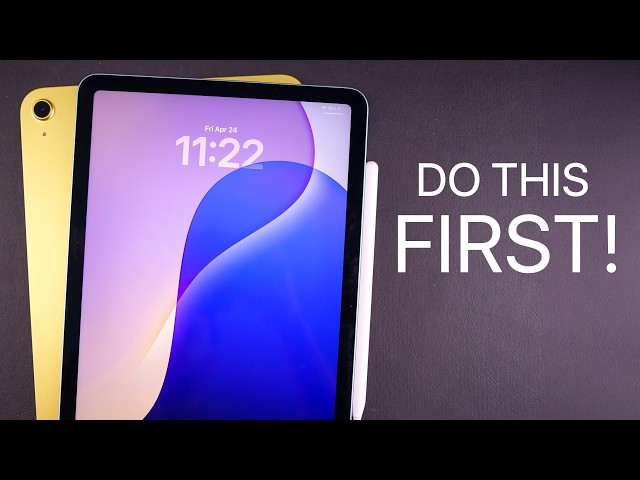 NEW iPad in 2026? First 22 Things To Do! (Tips & Tricks)