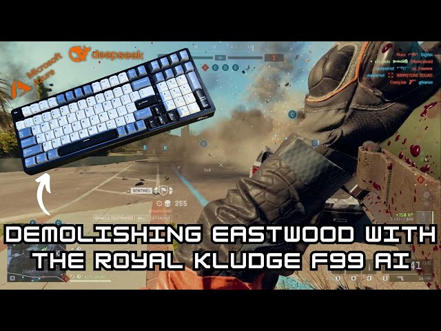 AI Is Taking Over Keyboards Now! Royal Kludge F99 AI. Full Review & Gameplay.