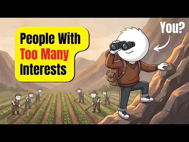 10 Signs You Have a "Hunter Brain" in a Farmer World (Having Too Many Interests)