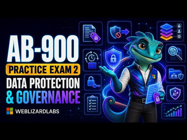 AB-900 Practice Exam: Data Protection & Governance