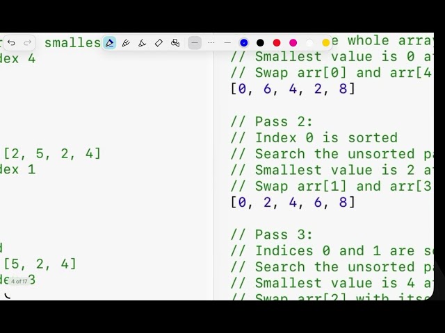 Select Sort | AP Computer Science