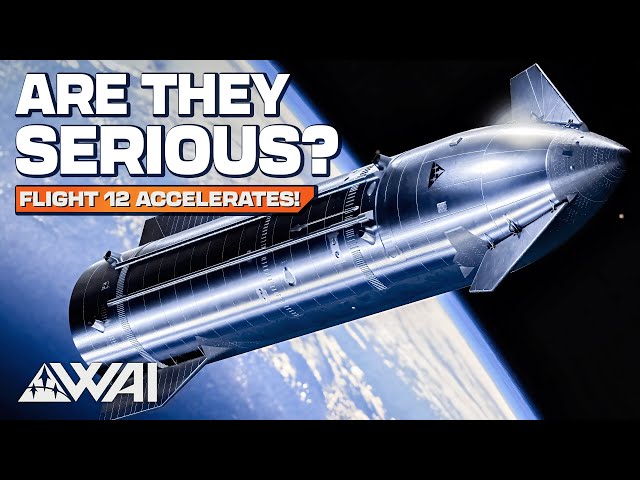 Starship Flight 12: SpaceX Just Completed A Very Important Step! NASA Readies SLS For Artemis 2!