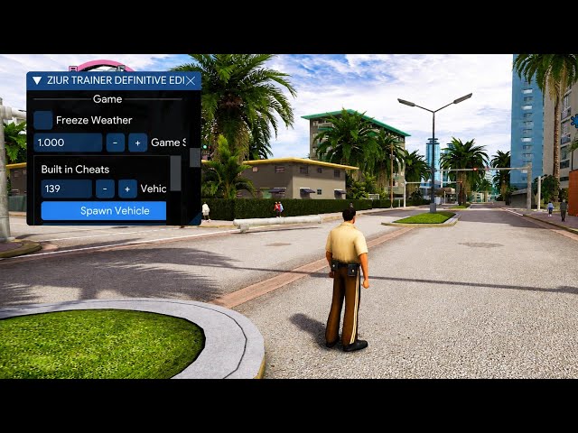 GTA Vice City Definitive Edition Mods + Trainer Menu Android Showcase 