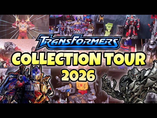 HUGE TRANSFORMERS COLLECTION!!! 🔥🤯 2026 ROOM TOUR!!! STUDIO SERIES AND MUCH MORE!!! #transformers 