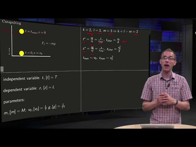 Dimensional analysis and Buckingham - example
