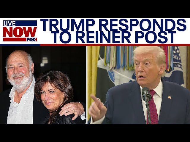 JUST NOW: Trump responds to his controversial Reiner post