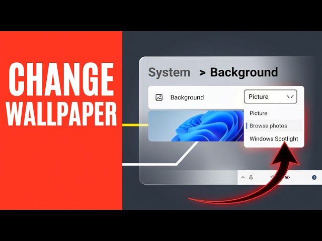 How to Set Desktop Background on Windows 11 24H2 (Step-by-Step)
