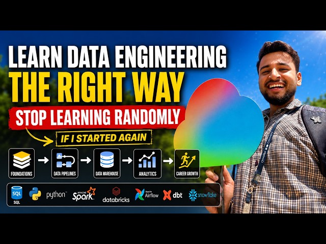 If I Had to Learn Data Engineering Again in 2026… I’d Follow THIS Roadmap 🚀