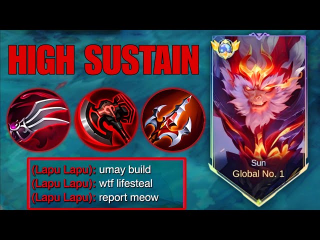 IMMORTAL SUN?! HIGH SUSTAIN BUILD MAKES HIM UNKILLABLE! INSANE CHEAT MODE!