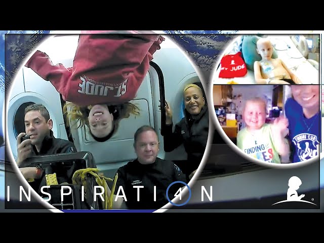 Space Talk with Inspiration4 Crew + St. Jude Patients | St. Jude & Inspiration4