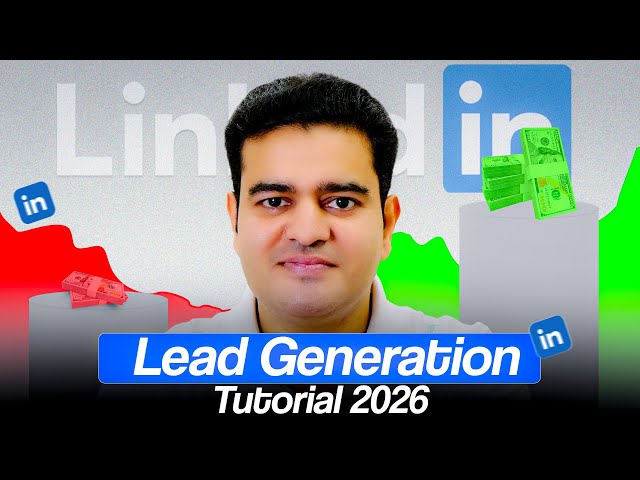 LinkedIn Lead Generation Tutorial for Beginners 2026 | #linkedinads #leadgeneration