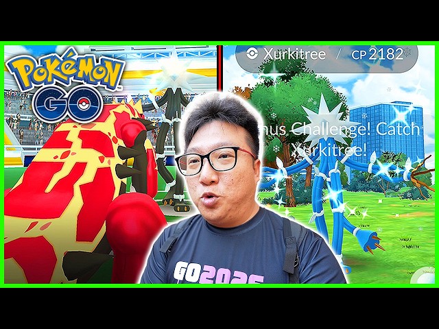 14 Xurkitree Raids for Raid Hour in Pokemon GO