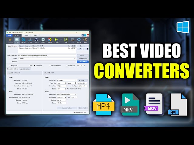 Top 5 Free Best Video Converters for PC (No Watermark)