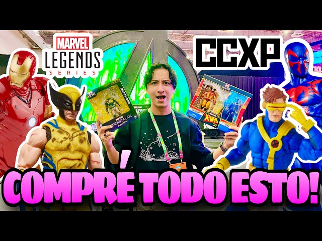 I bought all these Marvel Legends at CCXP