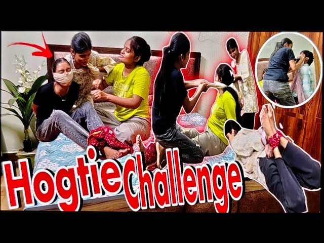 Part-4 Hogtie challenge || Escape challenge || Kamal || Anushka