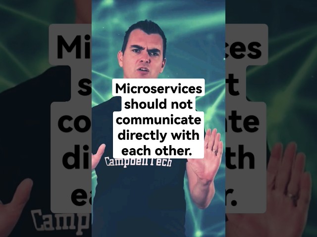 Microservices Should Not Communicate Directly with Each Other #shorts #microservices