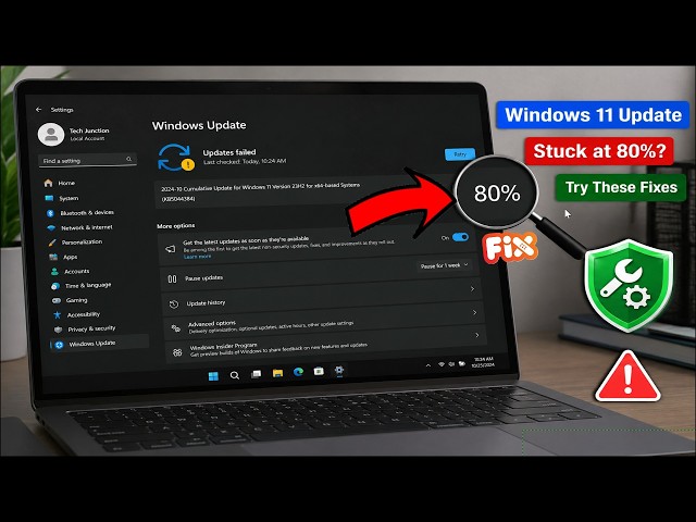 How to Fix Windows 11 Update Failed to Install at 80 Percent