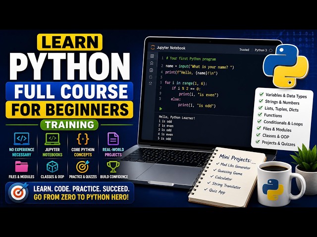 Learn Python - Full Course for Beginners_training