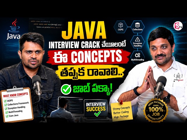 Codegnan : Top Java Interview Questions TO GET YOU HIRED in 2026 | Java Interview Preparation Guide