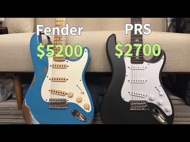 $5200 Fender vs $2700 PRS Silver Sky