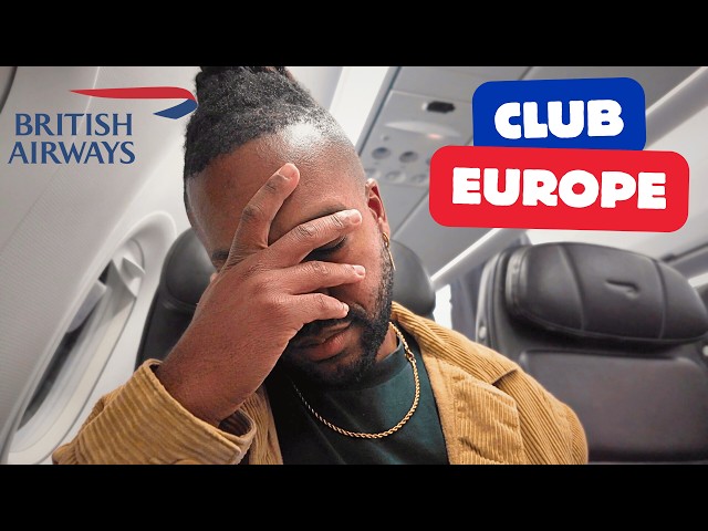 I Tried the UK's Short-Haul Business Class..Worth It? (BA Club Europe)