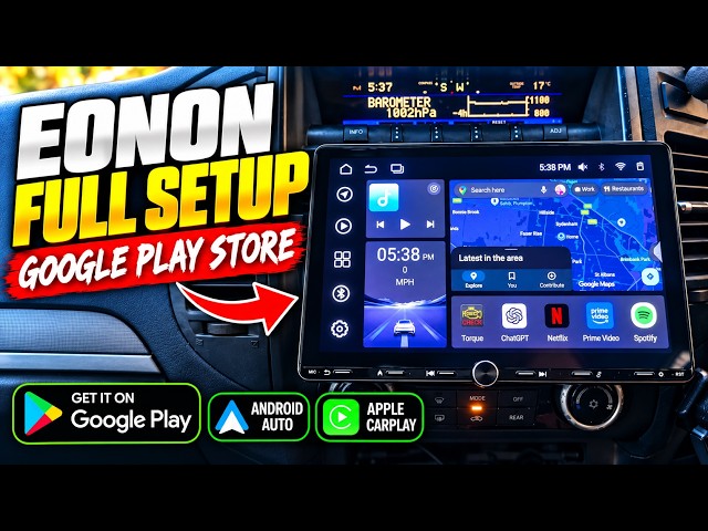 Eonon UX7A-Plus Full Setup & Guide – Apps, CarPlay, Android Auto & More