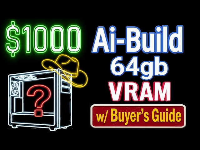 How To: 64gb Home Ai-Server for under $1000?  *with Buyer’s Guide!