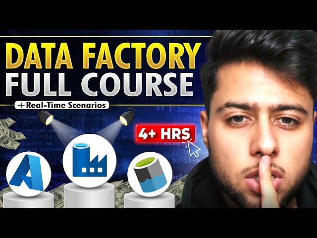 Azure Data Factory Full Course (From Beginner to PRO) | ADF Real-Time Scenarios