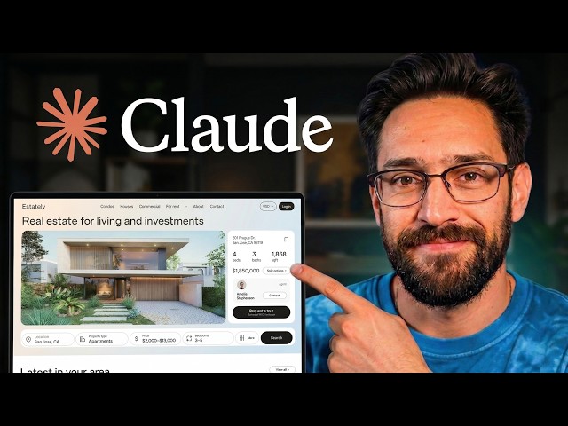 How I Built My Real Estate Website With AI (Claude Tutorial)