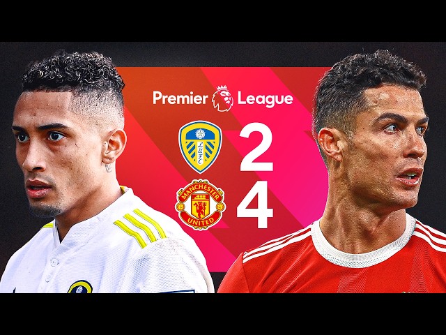 A WILD Game In The Wind And Rain! ⛈️ | Leeds v Manchester United 2021/22