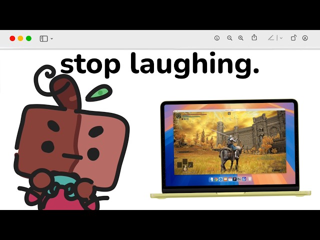 yes, Macs CAN game too.