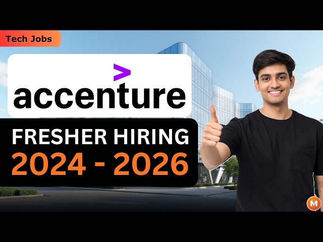 Accenture Hiring Freshers 🔥 Software Engineer + Graduate Engineer Trainee Jobs