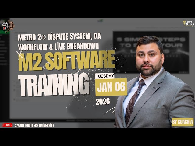 LIVE M2 Software Training Class | Full Platform Walkthrough | January 6, 2026