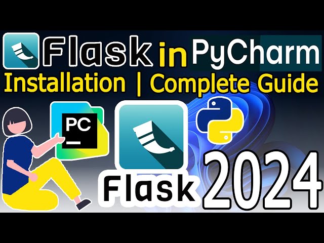 How to Install Flask in PyCharm | Python Package on Windows 10/11 [ 2024 Update ] Complete Guide