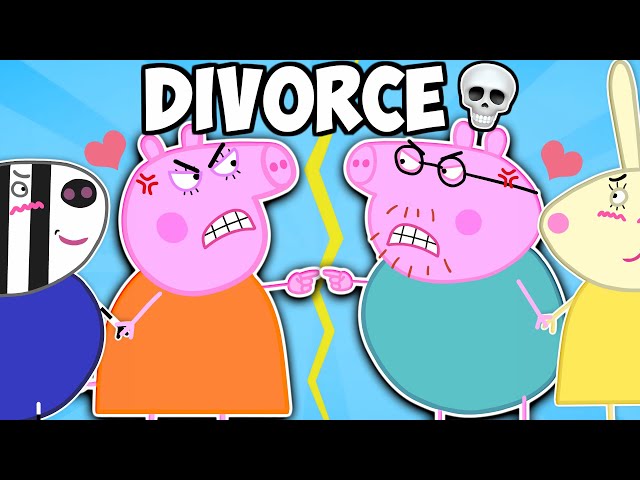 Peppa’s Parents Are Getting a Divorce...💔 (Peppa Pig Cartoon Parody)
