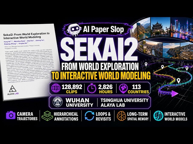 Sekai2: From World Exploration to Interactive World Modeling (Aug 2026)