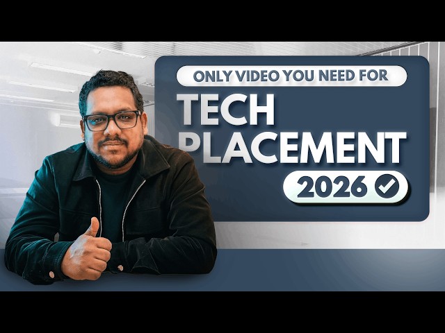Last 3 Months Placement Strategy That Actually Works | Roadmap for BTech Students & Job Switchers