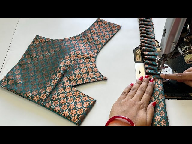 Blouse Design || Super Blouse Neck Design || Cutting And Stitching Back Neck Blouse Design || Blouse