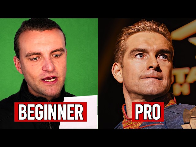 Actor principiante vs. actor de nivel Óscar (misma escena)