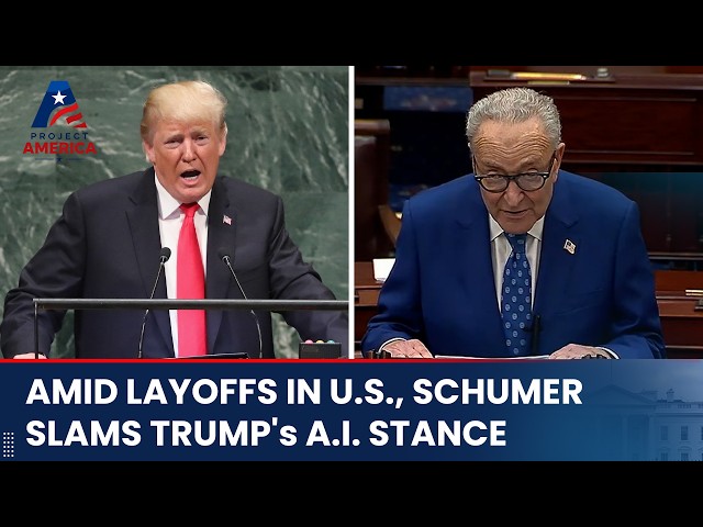 Amid Layoffs In US & Oil Price Pain, Schumer Slams Trump's AI Declaration At UNGA| Midterm Election