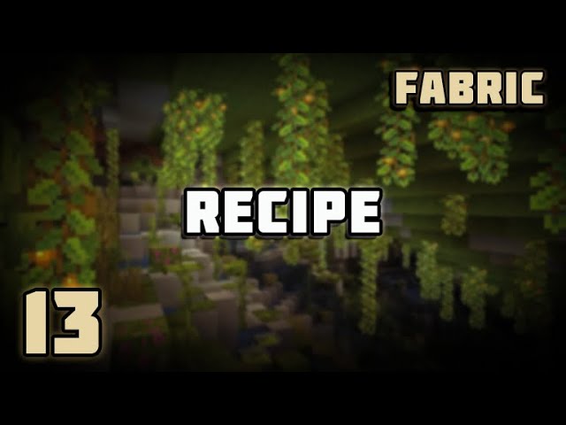 All About Recipe - Fabric Modding Minecraft 1.20.4 | #13