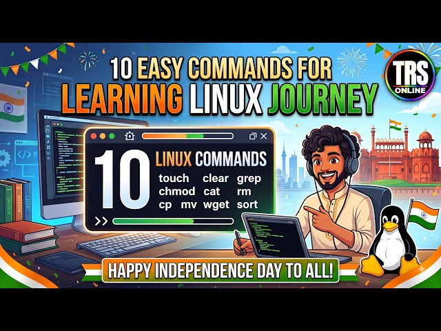 10 Basic Linux Commands for Beginners | Start Your Linux Journey 🐧