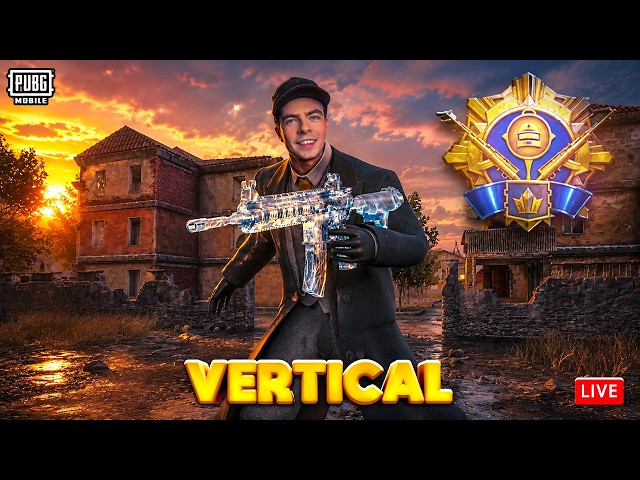 TRYHARDING BRONZE TO CONQUEROR in PUBG MOBILE DAY 14...(VERTICAL)