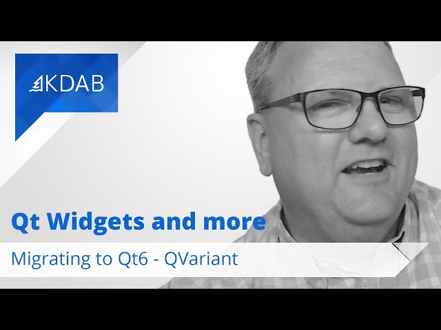 Migrating to Qt6 - QVariant