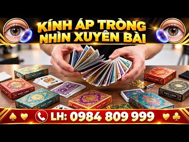 Contact lenses for seeing through playing cards - the latest cheating glasses for seeing through ...