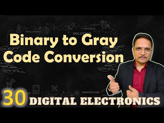 Binary to Gray Code Conversion: Steps, Process, and Examples