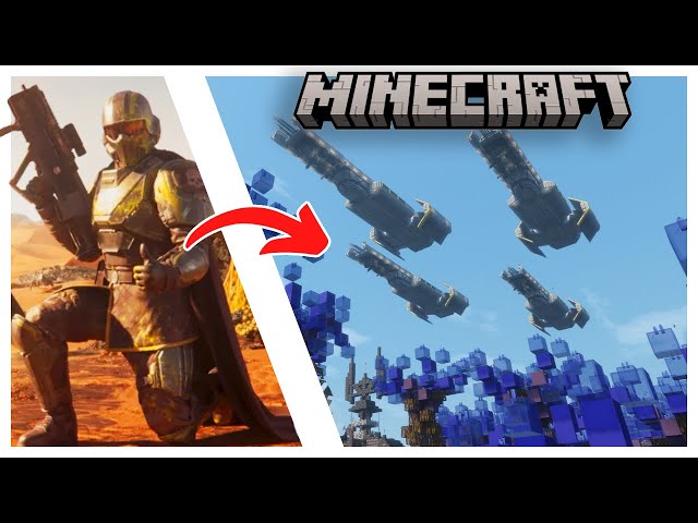 How We Built Helldivers 2 In Minecraft