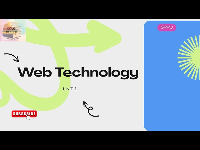 TE Web Technology unit 1 - one shot
