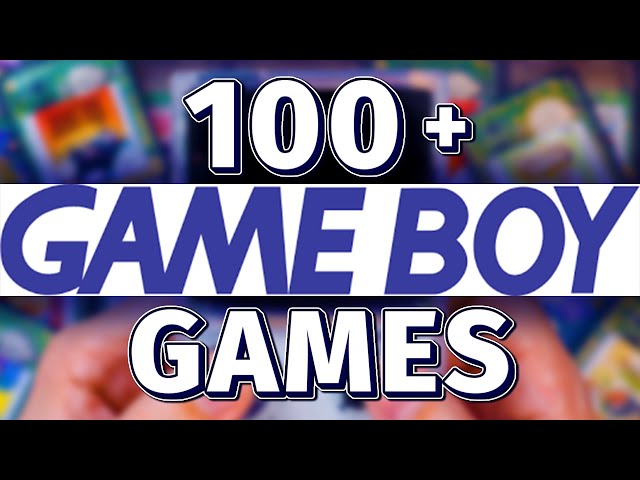 100+ Top Game Boy & Game Boy Color Games!
