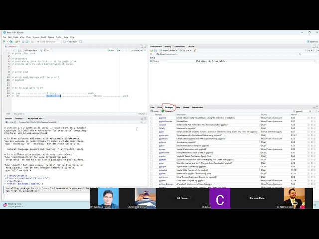 Batch 115: point plot in R with qplot function